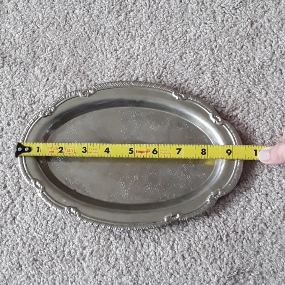 Metal small platter - Picture 5 of 6